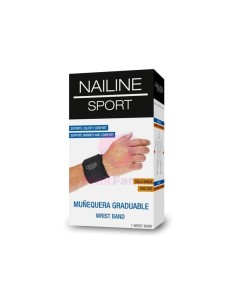 Nailine Sport Muñequera Graduable Talla Unica NIS105
