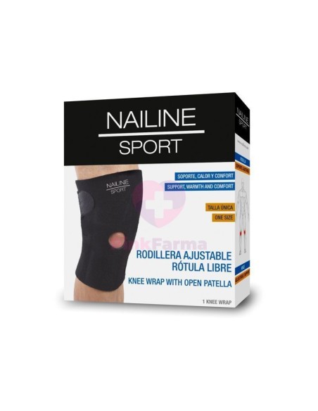 Nailine Sport Rodillera Ajustable Rotula Libre...