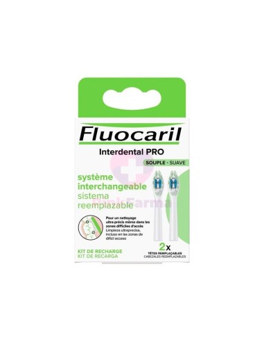 Fluocaril Cepillo Interdental PRO Suave Recambio 2u