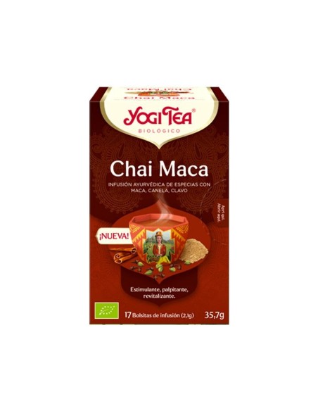 Yogi Tea Chai Maca 17 Bolsitas