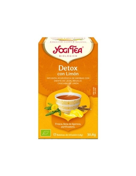 Yogi Tea Detox con Limon 17 Bolsitas