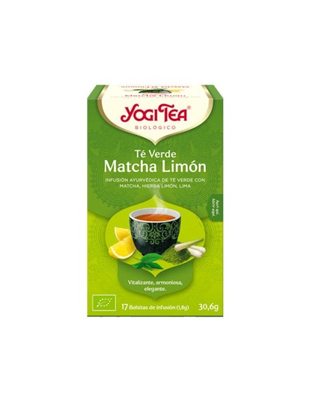 Yogi Tea Matcha Limon 17 Bolsitas