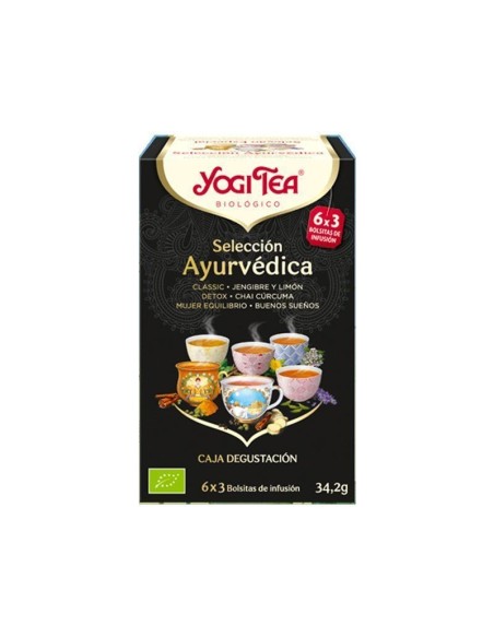 Yogi Tea Seleccion Ayurvedica 6x3 Bolsitas