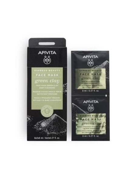 Apivita Express Beauty Mascarilla Arcilla Verde...
