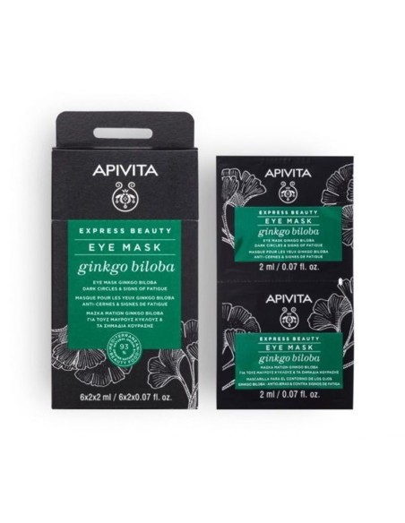 Apivita Express Beauty Mascarilla Ojos Ginkgo...
