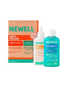 Newell Pack Anti Piojos Locion y Champu 2 Productos