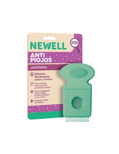 Newell Lendrera Anti Piojos con Lupa