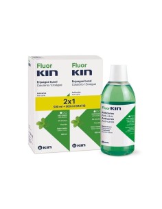 KIN Fluor Colutorio 2x1 500ml