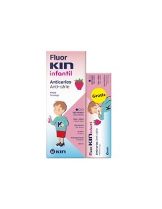 KIN Fluor Infantil Colutorio 500ml + Pasta Gratis