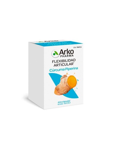 Arkopharma Curcuma Piperina 80caps