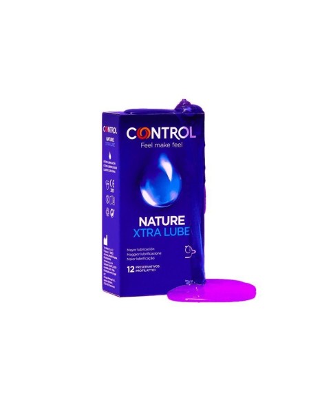 Control Preservativos Nature Xtra Lube 12u