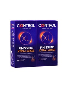 Control Preservativos Duplo Finissimo XL 12+12