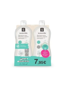 Suavinex Detergente Biberones Duplo 2x500ml