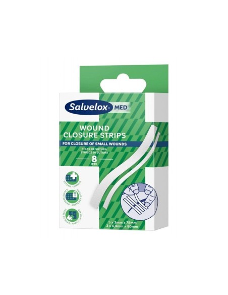 Salvelox Med Tiras de Sutura 8u