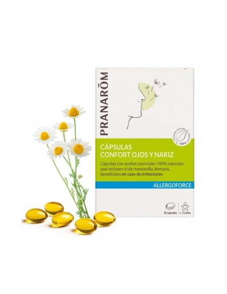 Pranarom Allergoforce Confort Ojos y Nariz 30caps