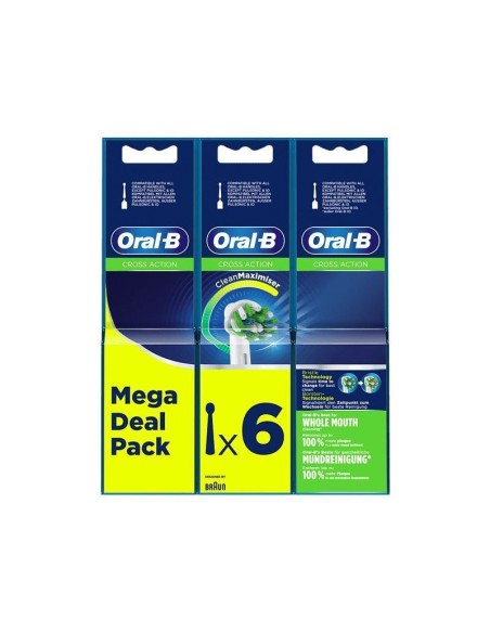 Oral B Recambio 6u Cross Action