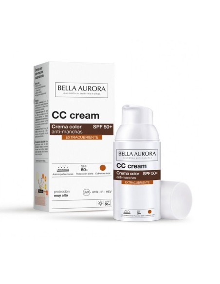 Bella Aurora CC Cream Color SPF50...