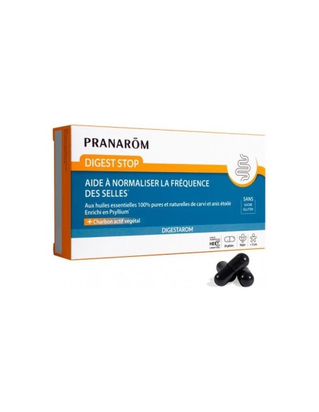 Pranarom Digest Stop 20caps