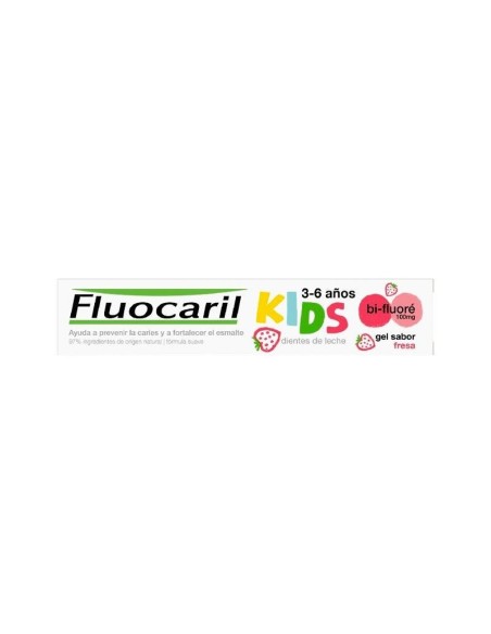 Fluocaril Kids Gel Sabor Fresa 50ml
