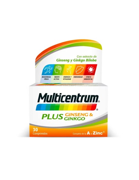 Multicentrum Rendimiento Plus 30 Comprimidos