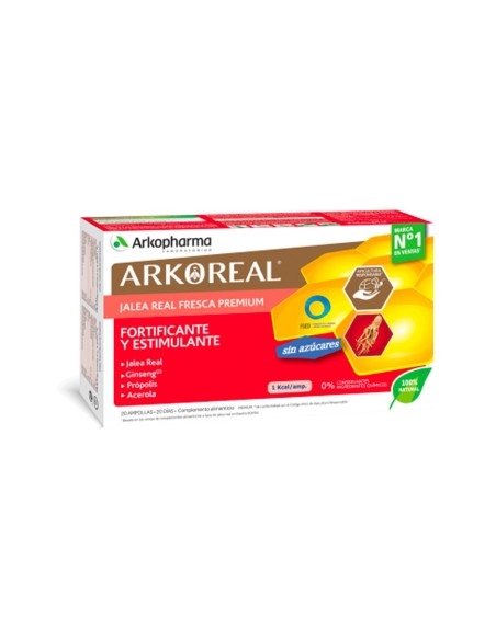 Arkopharma Arkoreal Energia Gingseng 20 Amp