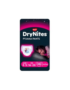 Drynites Niña 3-5 años 10u