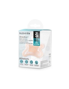 Suavinex Chupete Zero Silicona Fisiologica 0-6m