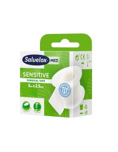 Salvelox Med Esparadrapo Sensitive 5mX2,5cm
