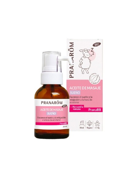 Pranarom PranaBB Aceite de Masaje Sueño BIO 30ml