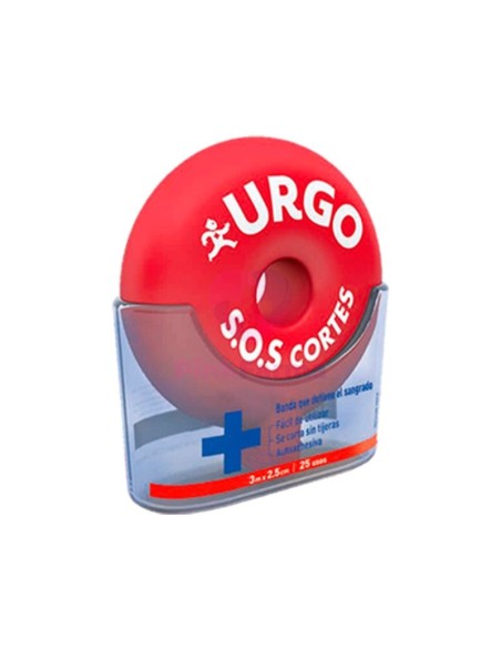 Urgo SOS Cortes Banda Autoadhesiva 3mx2.5cm
