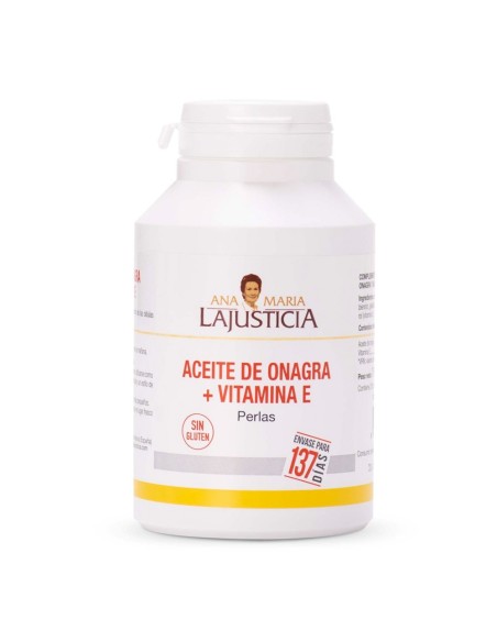 Ana Maria LaJusticia Aceite de Onagra y Vitamina E perlas 137 dias