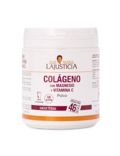 Ana Maria LaJusticia Colageno con Magnesio y Vitamina C polvo 46 dias