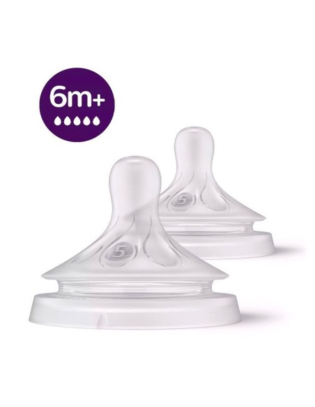 Avent Tetinas Natural Response T5 2u Flujo Ultra