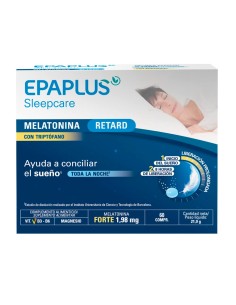 Epaplus Sleepcare Melatonina Retard con Triptofano 60comp