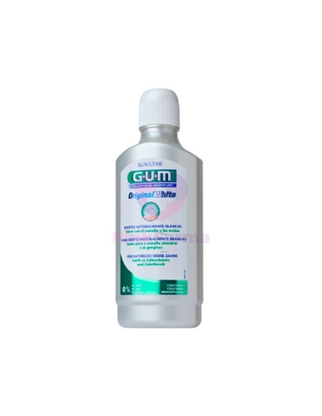 Gum Original White Colutorio Blanqueador 500ml