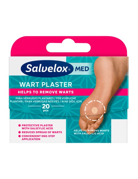 Salvelox Apositos Verrugas Pies 20u