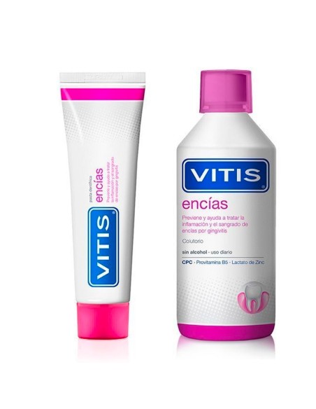 Vitis Encias Pasta 100ml y Colutorio 500ml