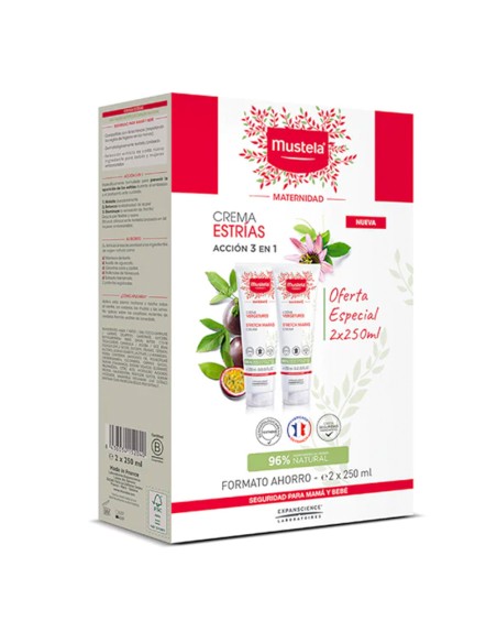 Mustela Crema Antiestrias Duplo 2x250ml