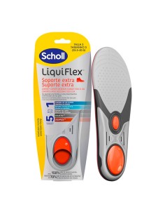 Scholl Liquiflex Plantilla Soporte Extra Talla S