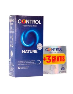 Control Preservativos Nature 12u + 3u Gratis