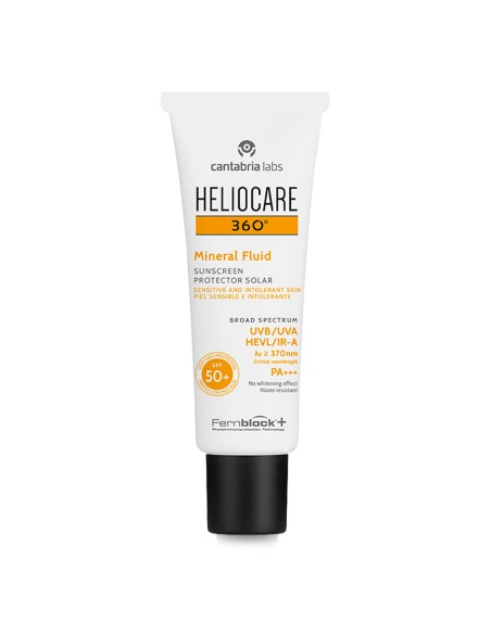 Heliocare 360 Mineral Tolerance Fluid SPF50 50ml
