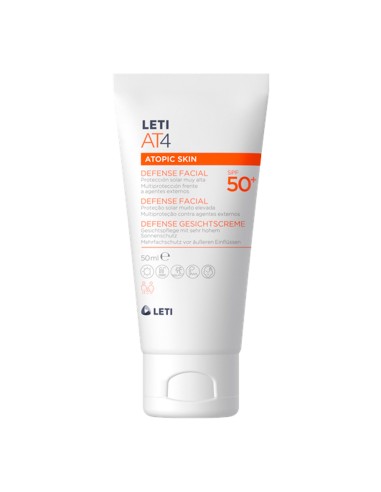 LETI AT4 Atopic Skin Defense Facial SPF50+ 50ml