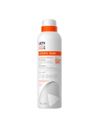 LETI AT4 Atopic Skin Defense Spray SPF50+ 200ml