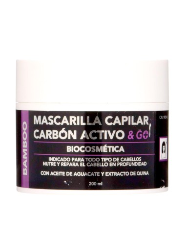 Pharma Go Mascarilla Capilar Carbon Activo 200ml