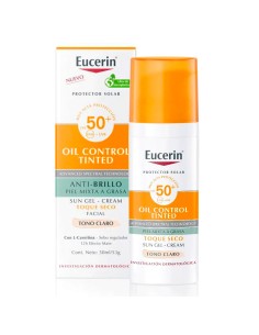 Eucerin Sun Oil Control Color Claro SPF50 50ml