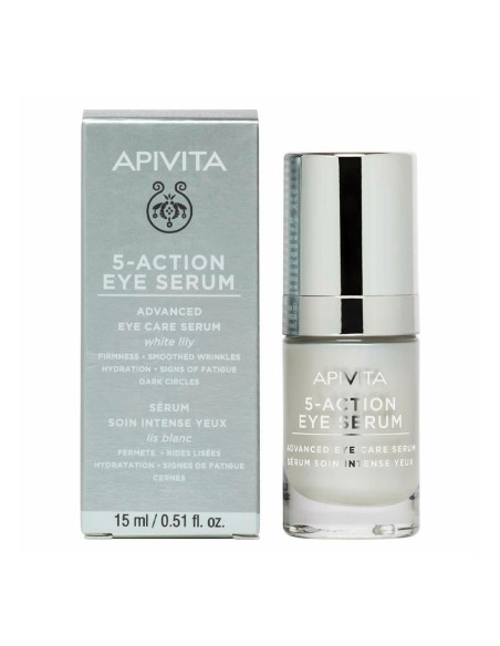 Apivita 5 Action Eye Serum Contorno de Ojos 15ml