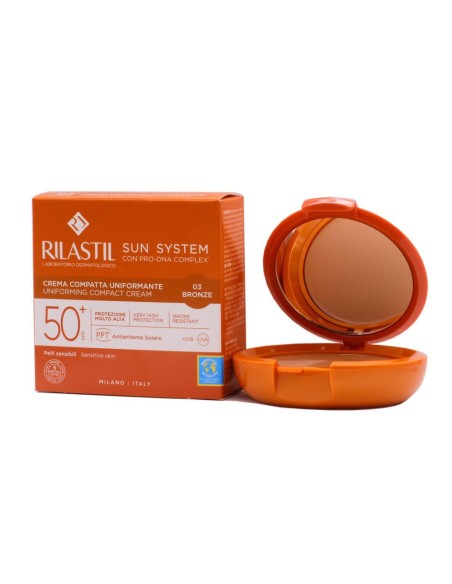 Rilastil Sun Systen Crema Compacta SPF50 10g Bronze