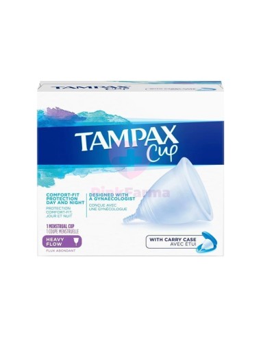 Tampax Cup Copa Menstrual Heavy Flow 1u