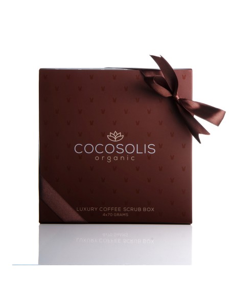 Cocosolis Luxury Coffee Scrub Box