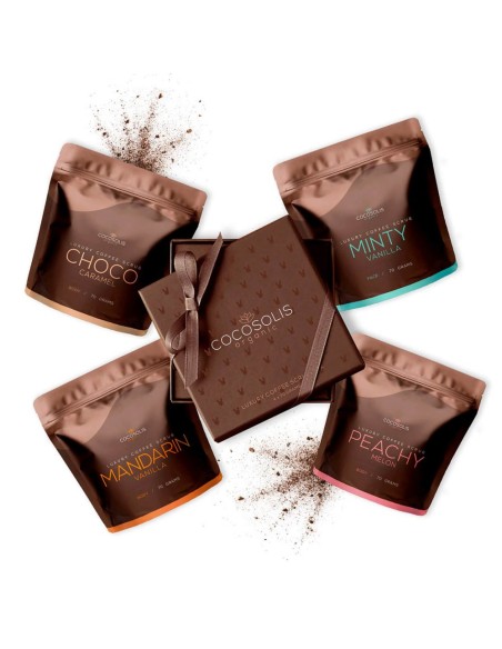 Cocosolis Luxury Coffee Scrub Box